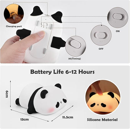 Cute Panda Night Light
